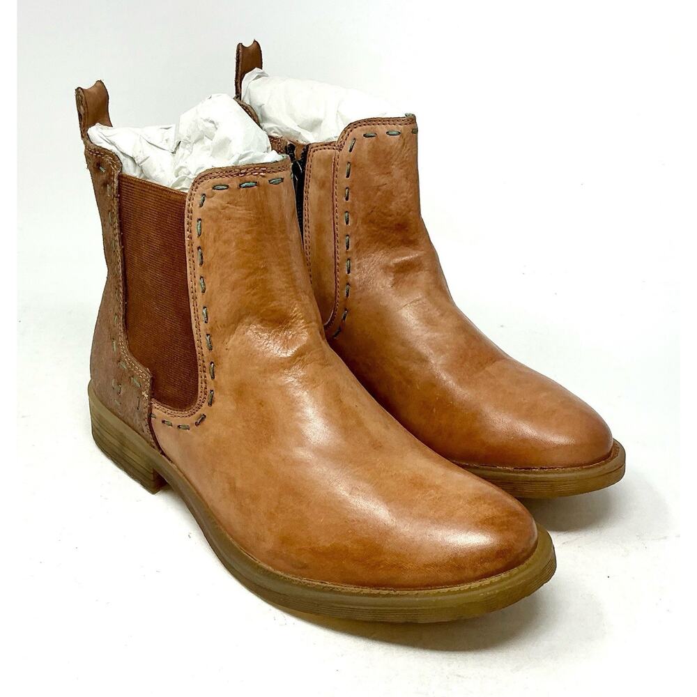 BED|STU Tan Ankle Boots - Picture 4 of 14